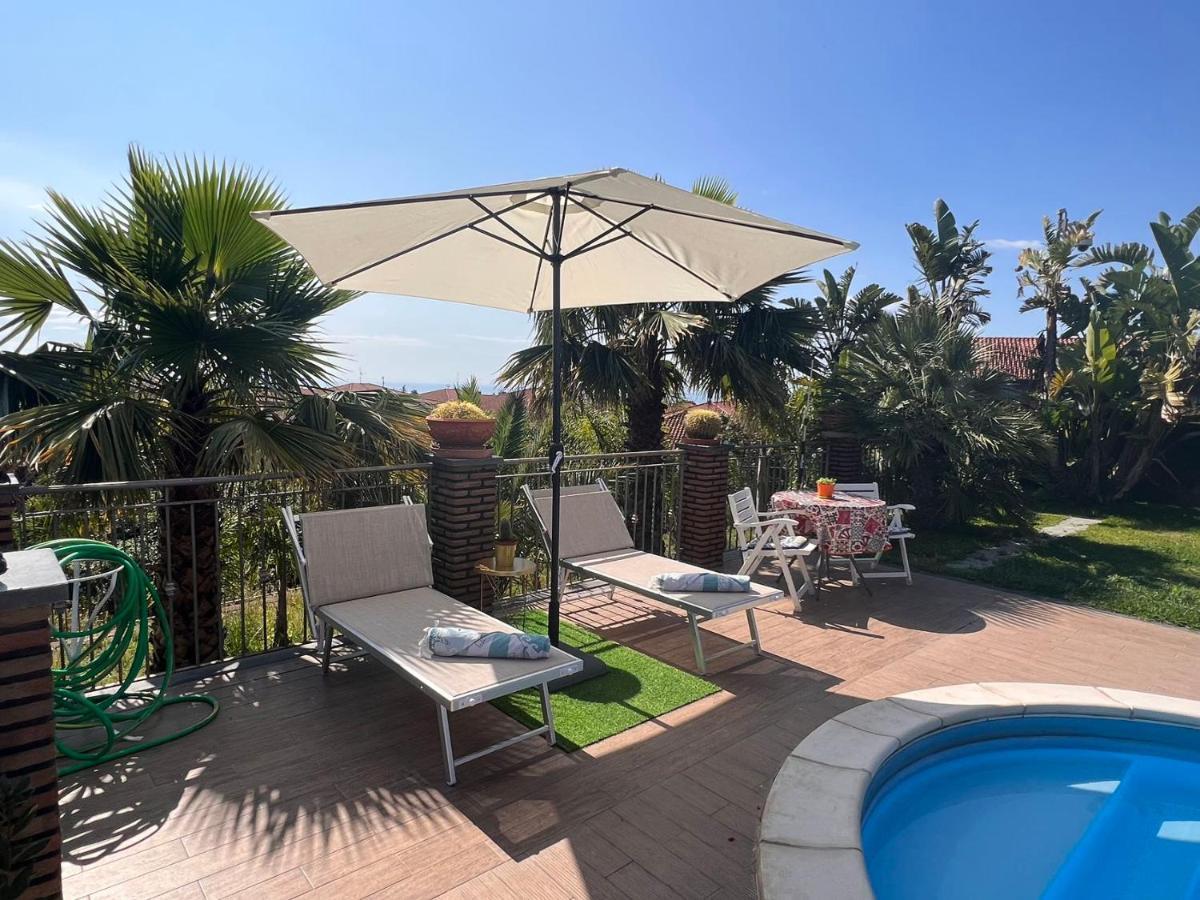 Etna Pool Villa Catania-Sea View Mascalucia Dış mekan fotoğraf