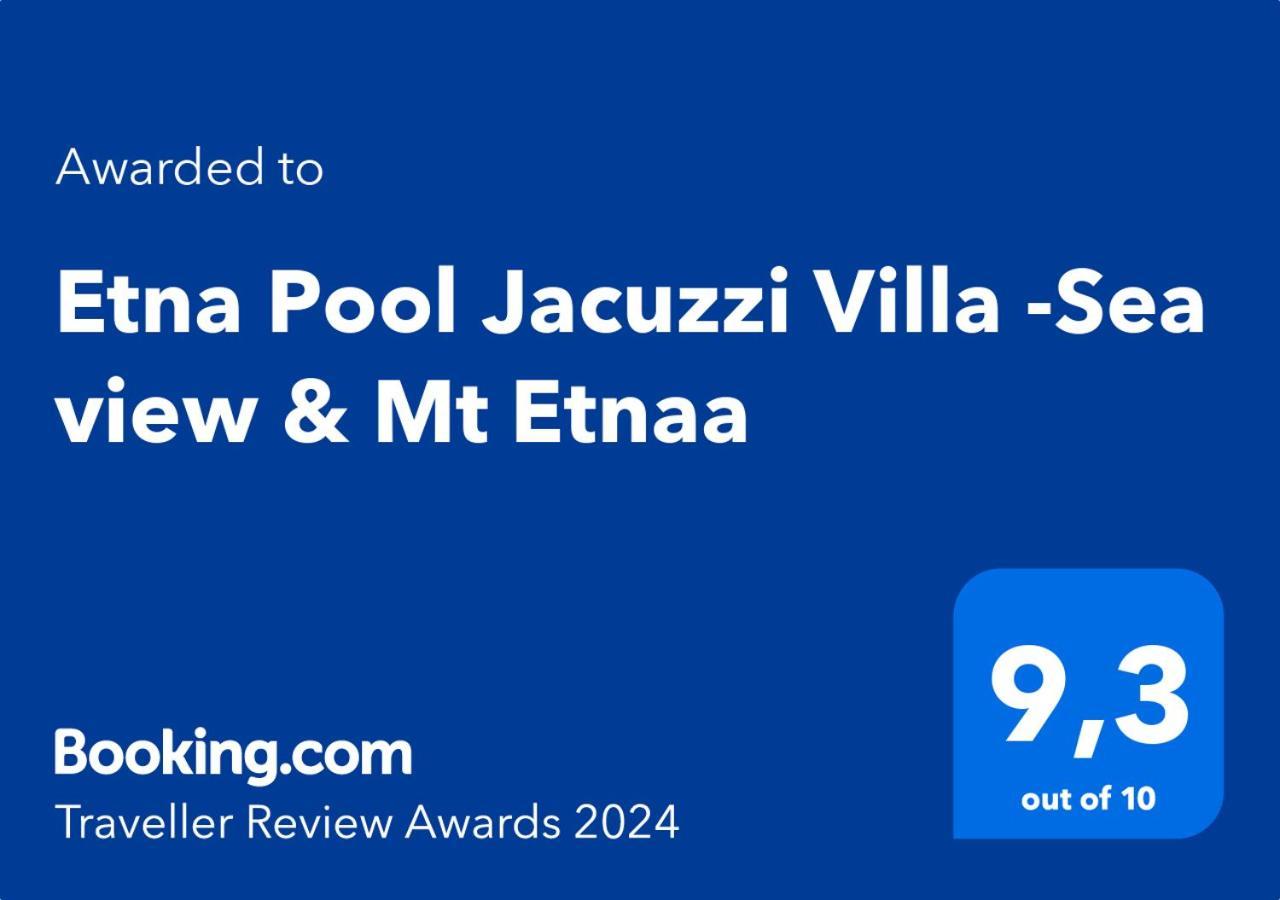 Etna Pool Villa Catania-Sea View Mascalucia Dış mekan fotoğraf